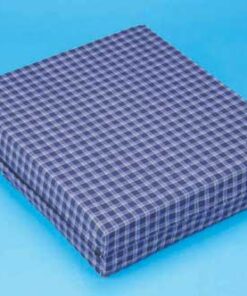 Foam Wheelchair Cushion Plaid 17.5 x19.5 x2-7/8 Comp Foam